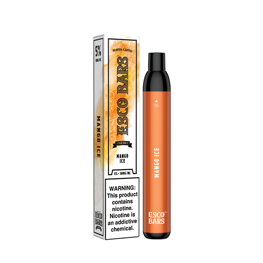 Esco Bar Mesh 2500 Disposable Vape - 5% Nicotine Mango Ice  