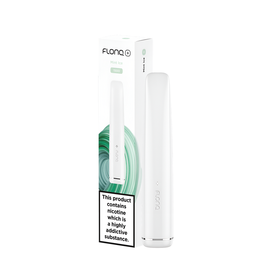 Flonq Plus 600 Disposable Vape Mint Ice  