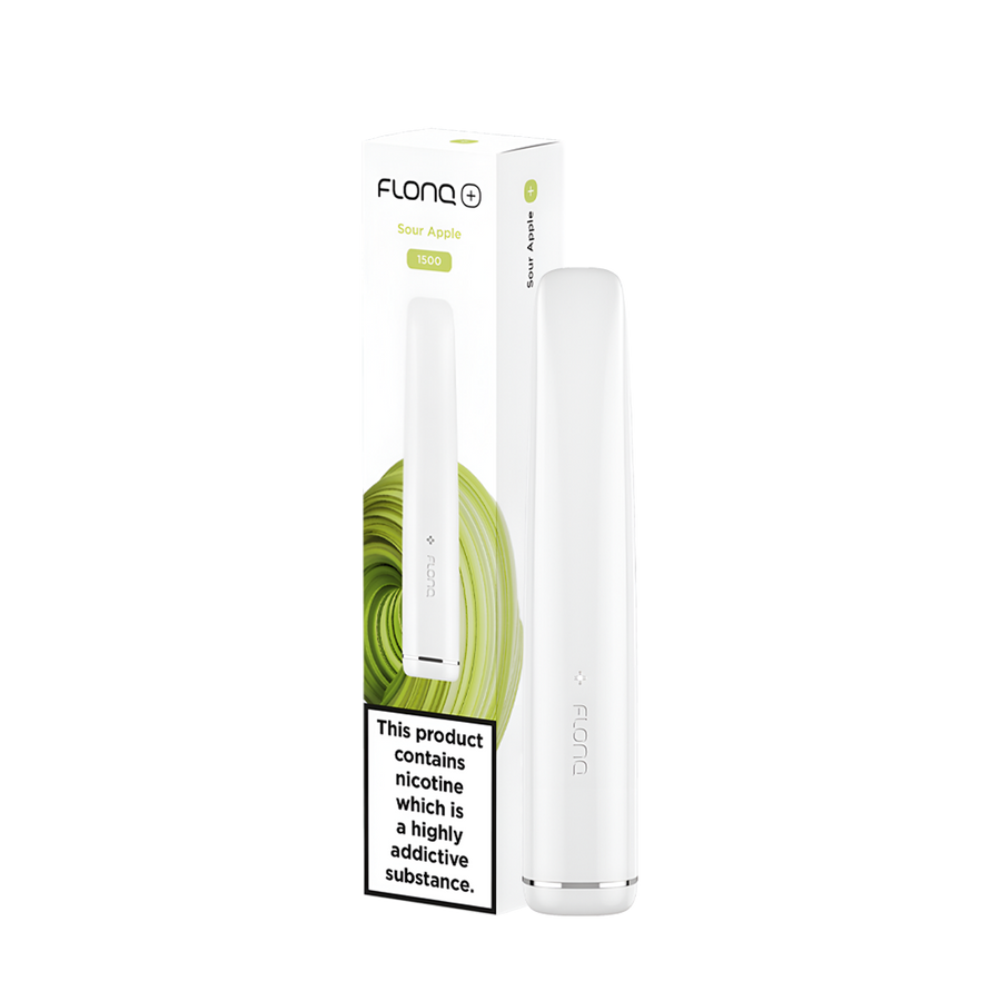 Flonq Plus 600 Disposable Vape Sour Apple  