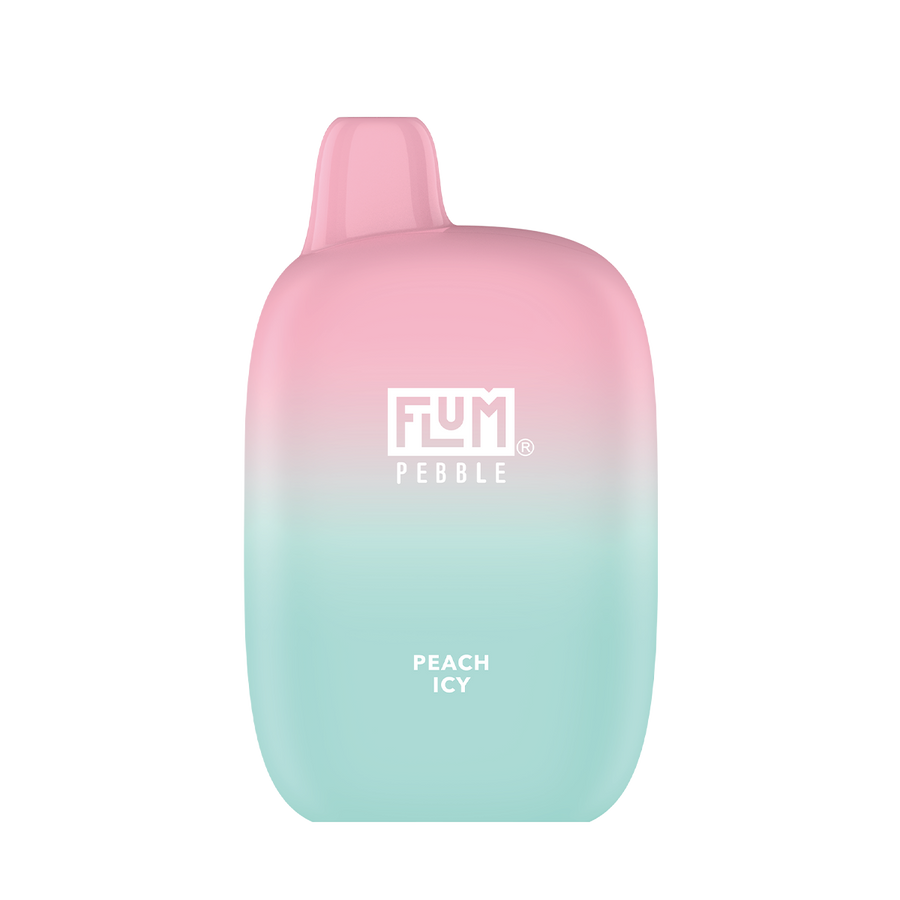 Flum Pebble 6000 Disposable Vape Peach Icy  