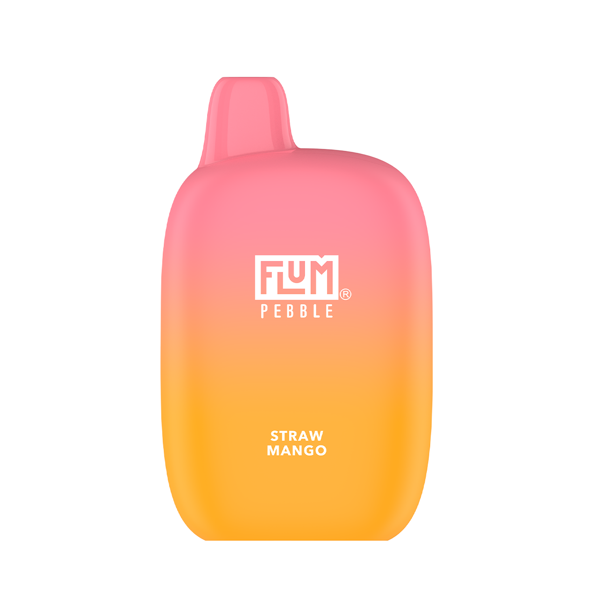 Flum Pebble 6000 Disposable Vape - Straw Mango