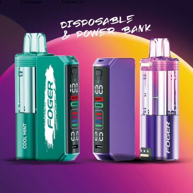 Foger Switch Pro 30K Disposable Vape & Power Bank