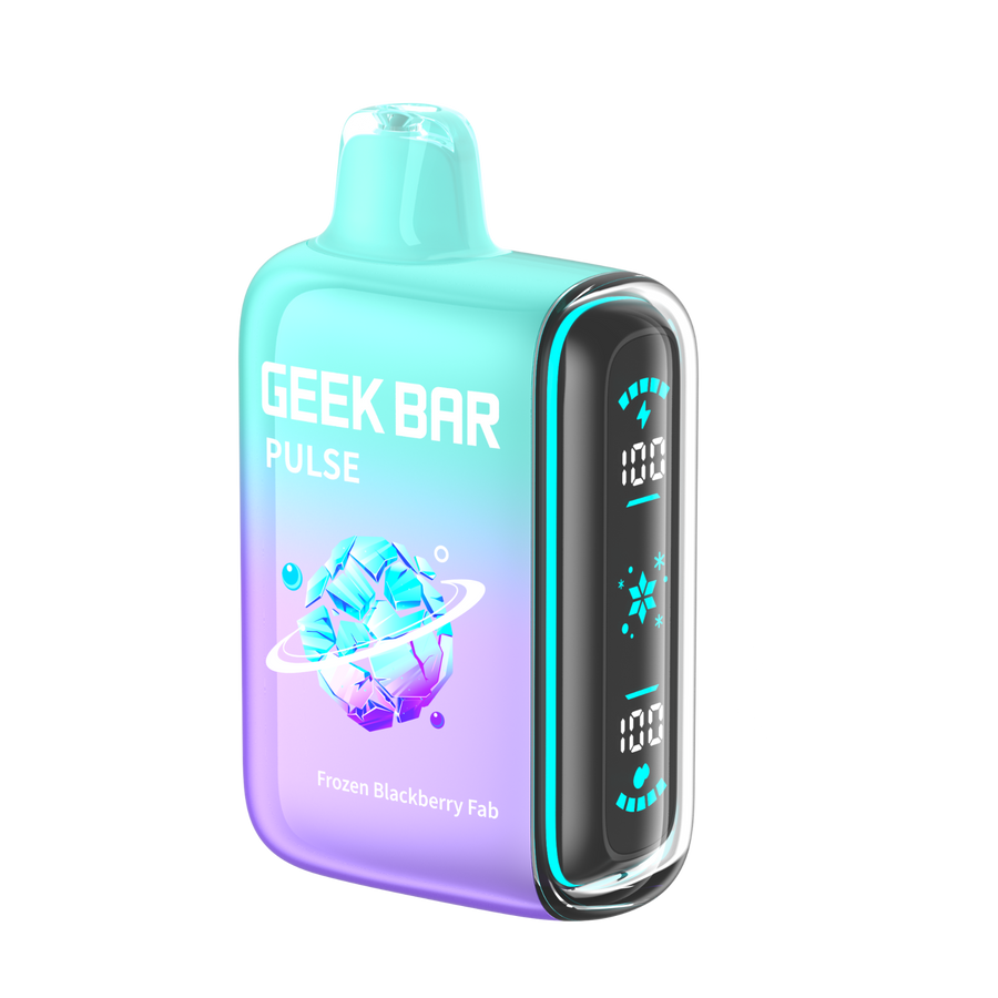 Geek Bar Pulse 15K Disposable Vape Frozen Blackberry Fab  