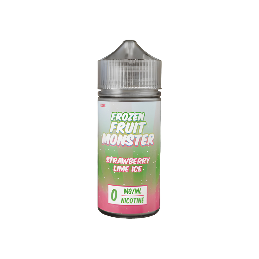 Frozen Fruit Monster Freebase Vape Juice 6 Mg Strawberry Lime Ice 