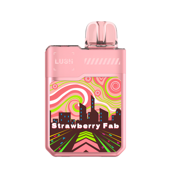 Strawberry Fab-Geek Bar Digiflavor Lush