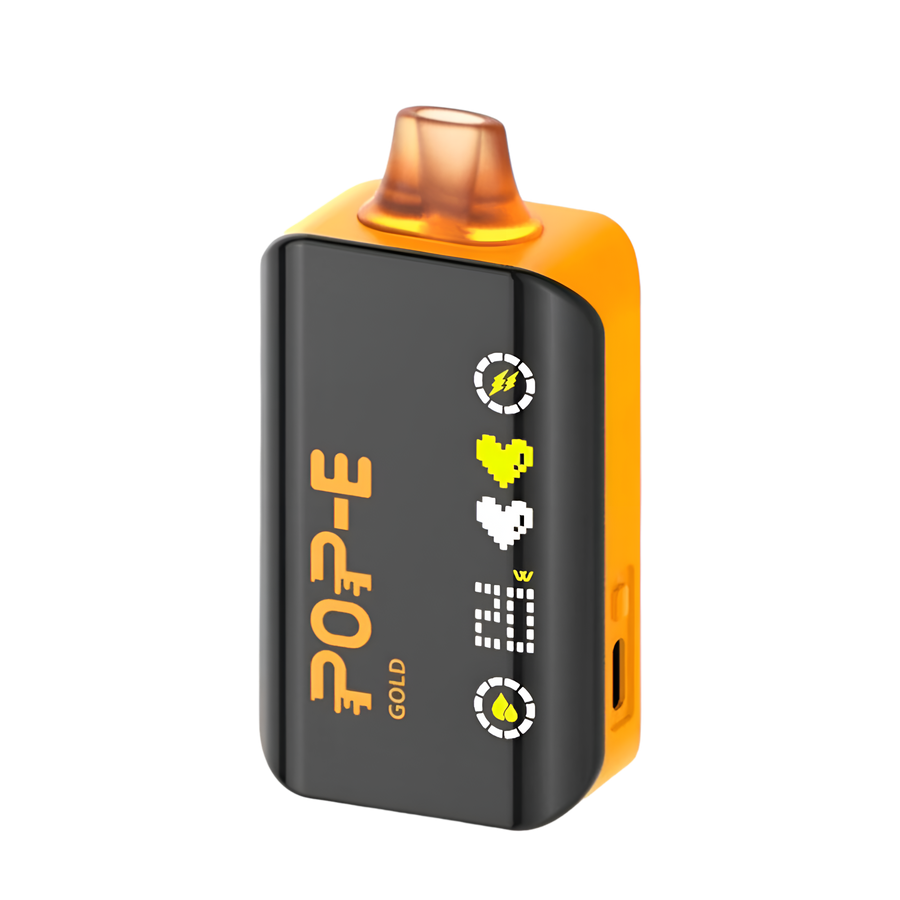 Pop-E 24K Disposable Vape Gold  