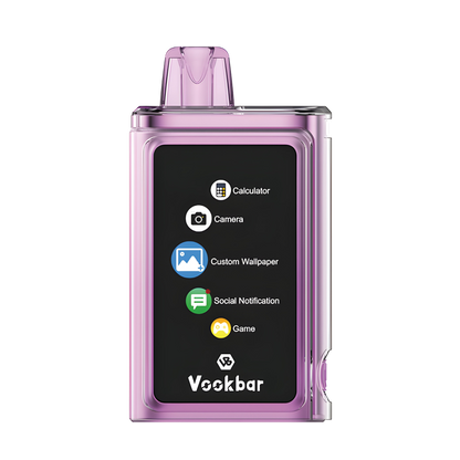 Vookbar Cyber Pro 30000 Disposable Vape Grape Ice  