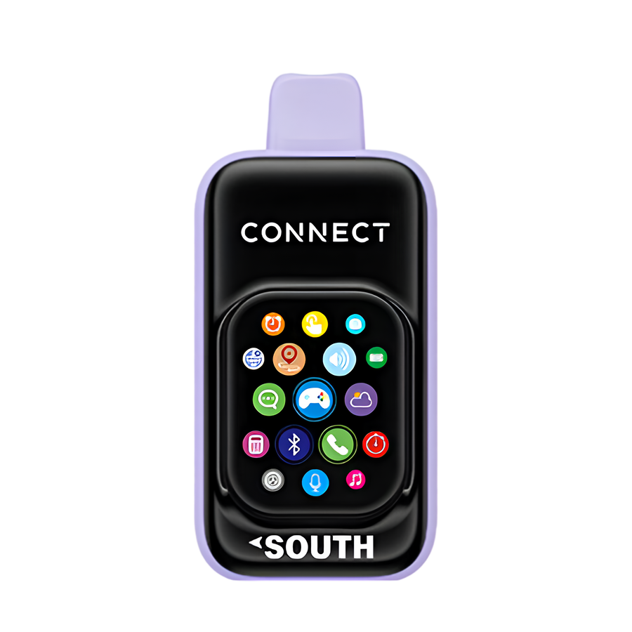 South Connect 35K Disposable Vape Grape Lemon  