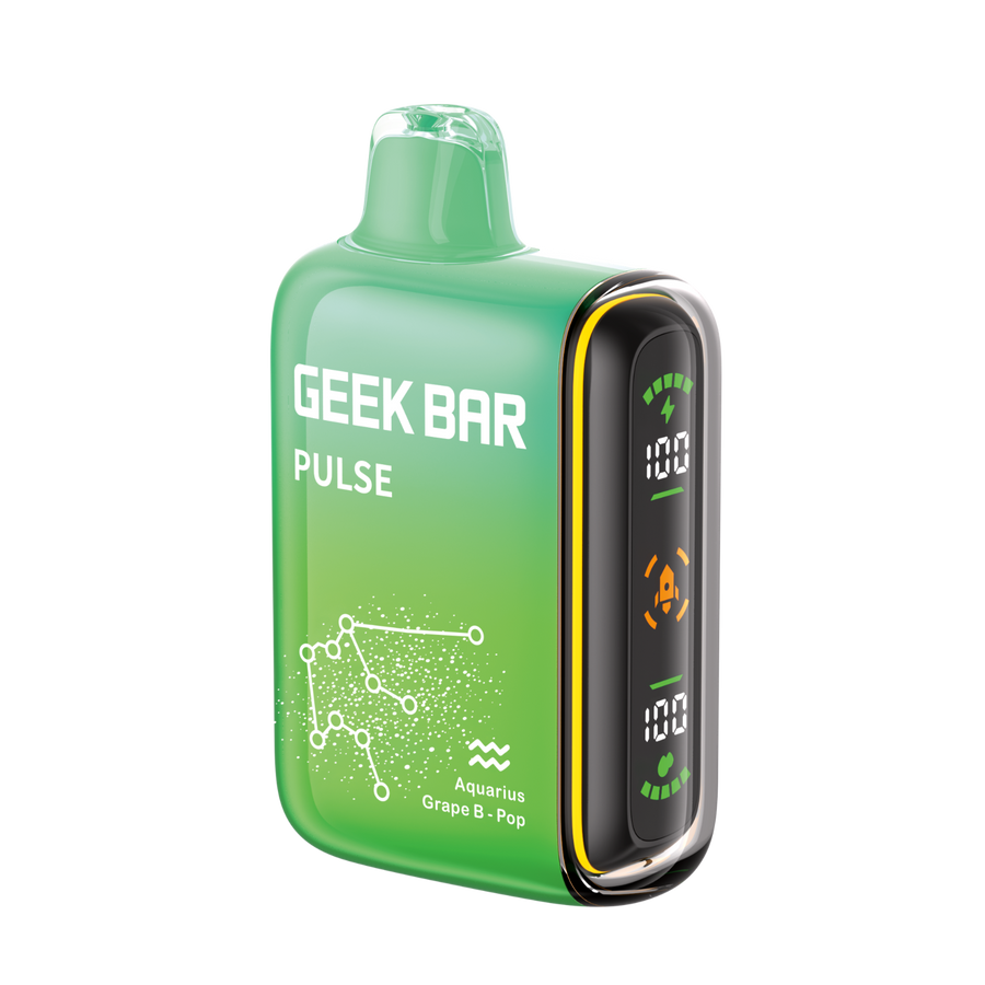 Geek Bar Pulse 15K Disposable Vape Grape B– Pop  