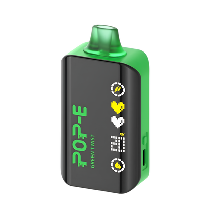 Pop-E 24K Disposable Vape Green twist  