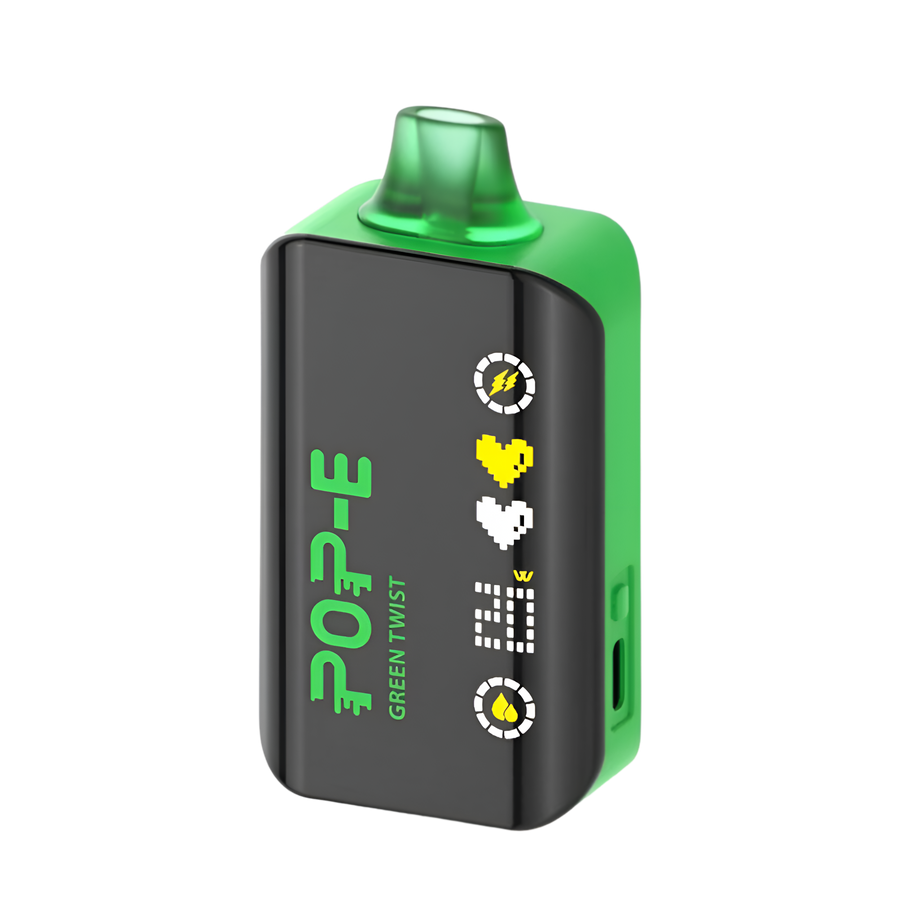 Pop-E 24K Disposable Vape Green twist  