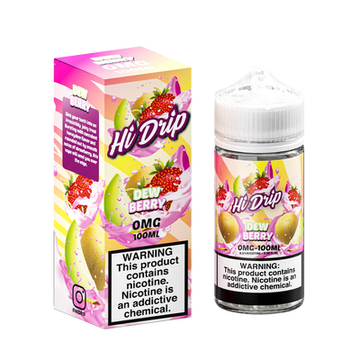 Hi Drip Freebase Vape Juice 0 Mg Dew Berry 