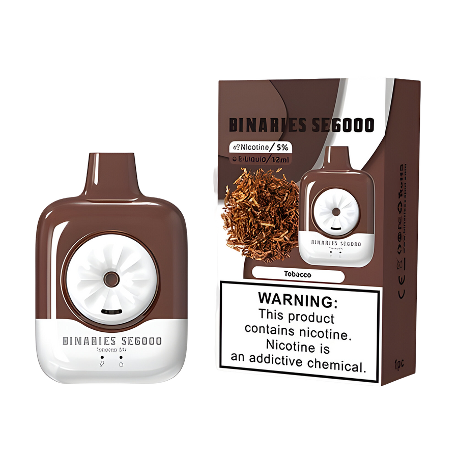 HorizonTech Binaries SE6000 Disposable Vape Tobacco  