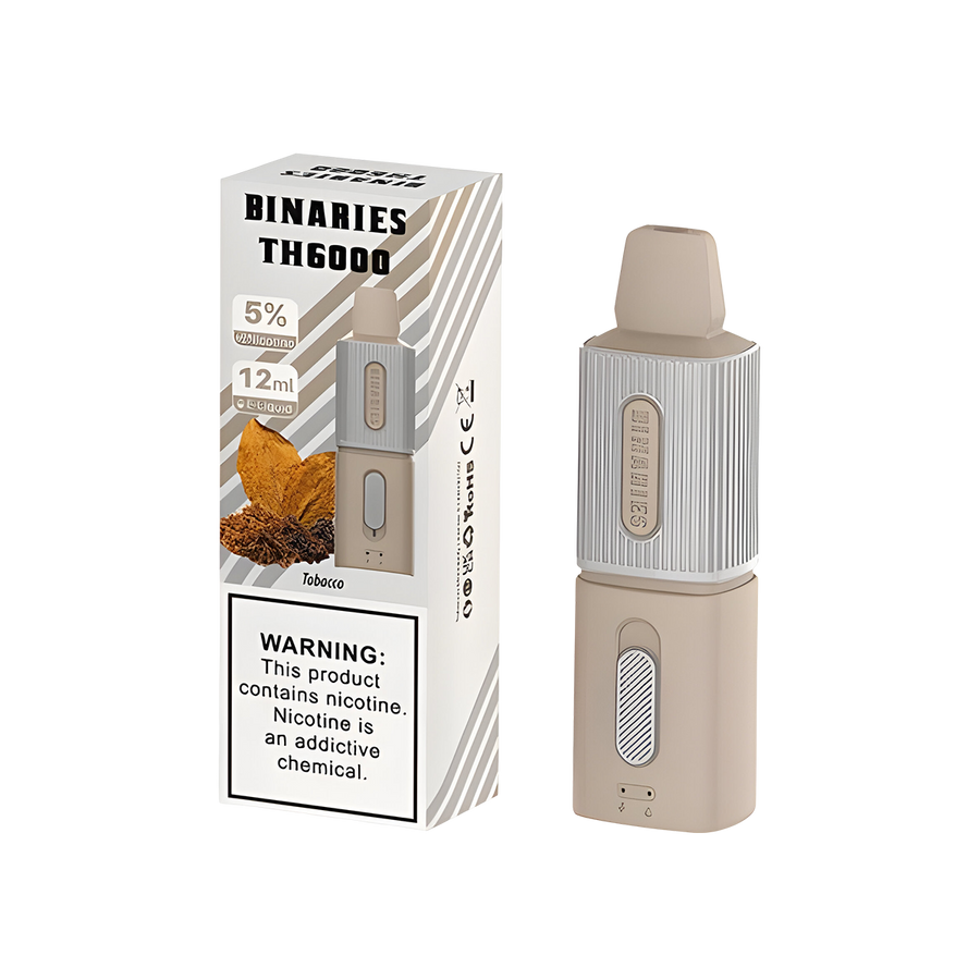 HorizonTech Binaries TH6000 Disposable Vape Tobacco  