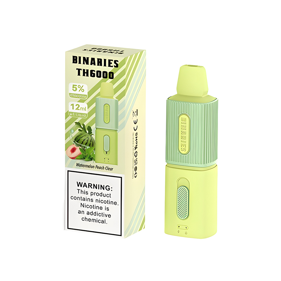 HorizonTech Binaries TH6000 Disposable Vape Creamy Vanilla Orange Ice  