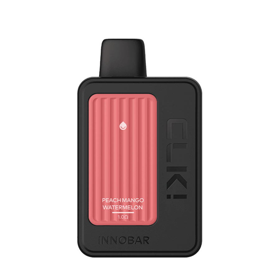 InnoBar CLK Disposable Vape Black Peach Mangi Watermelon 