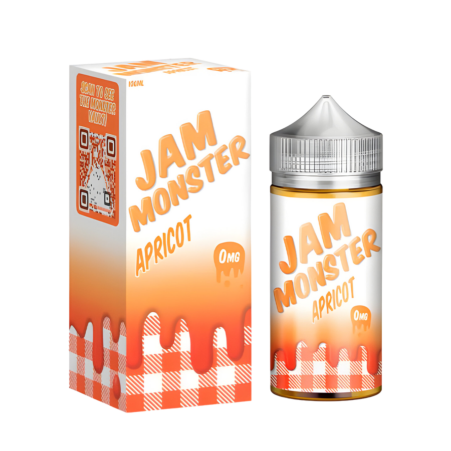 Jam Monster Freebase Vape Juice 6 Mg Apricot 