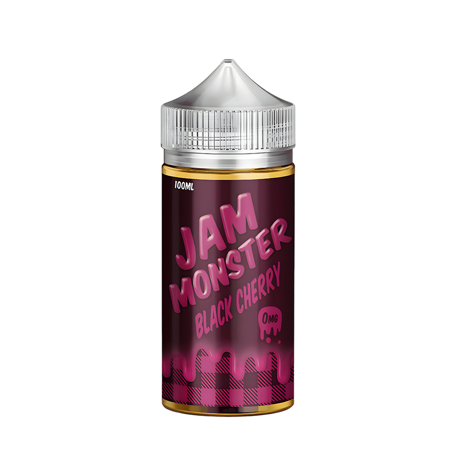 Jam Monster Freebase Vape Juice 0 Mg Black Cherry 