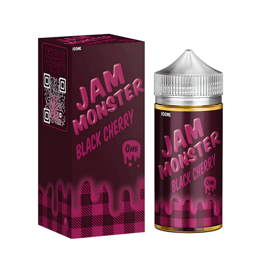 Jam Monster Freebase Vape Juice 0 Mg Blackberry 