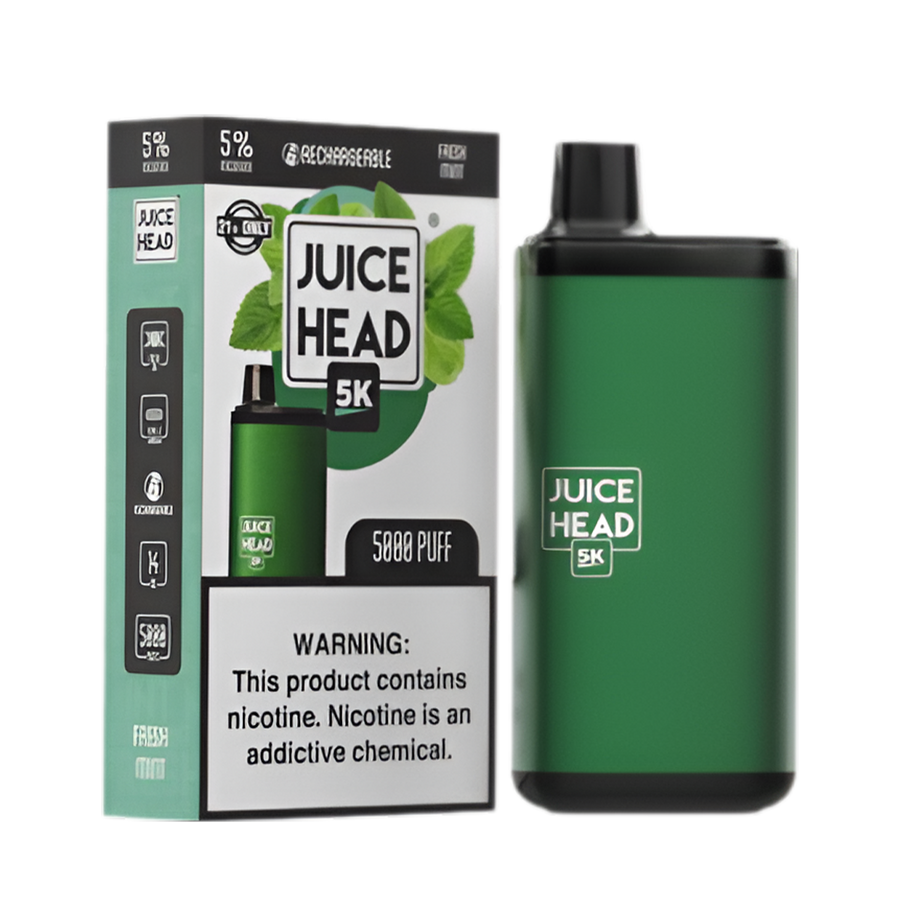 Juice Head 5K Disposable Vape Fresh Mint  