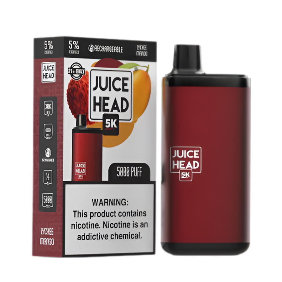 Juice Head 5K Disposable Vape Lychee Mango  