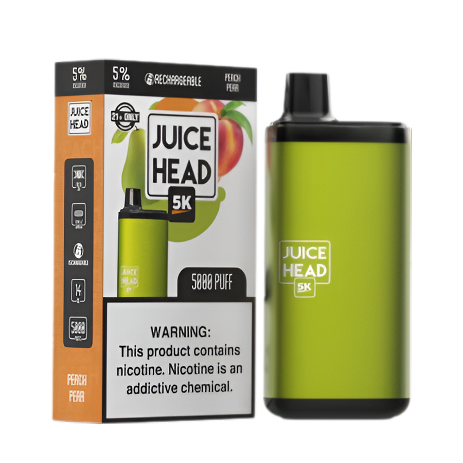 Juice Head 5K Disposable Vape Peach Pear  