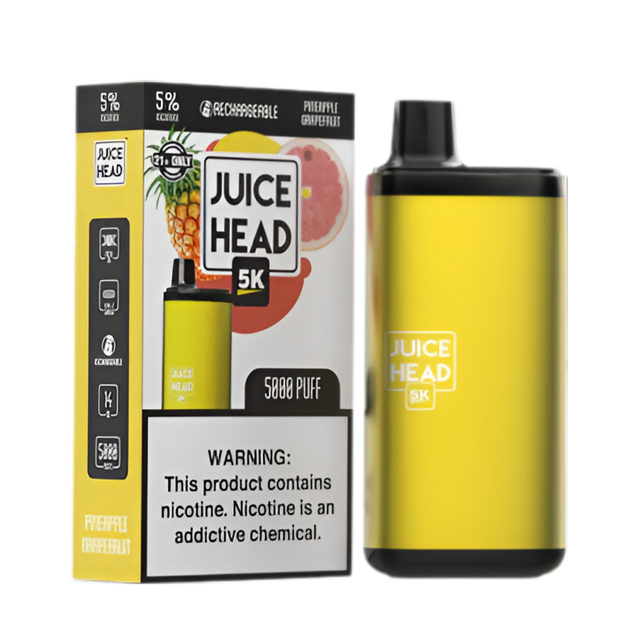 Juice Head 5K Disposable Vape Pineapple Grapefruit  