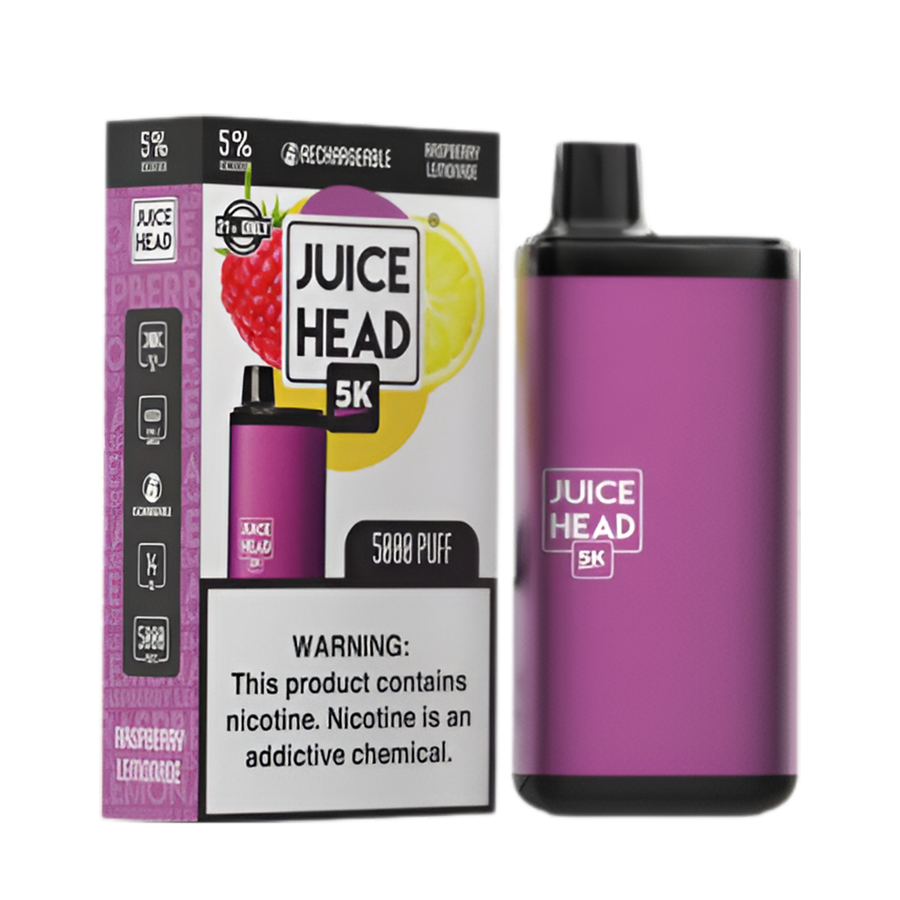 Juice Head 5K Disposable Vape Raspberry Lemonade  