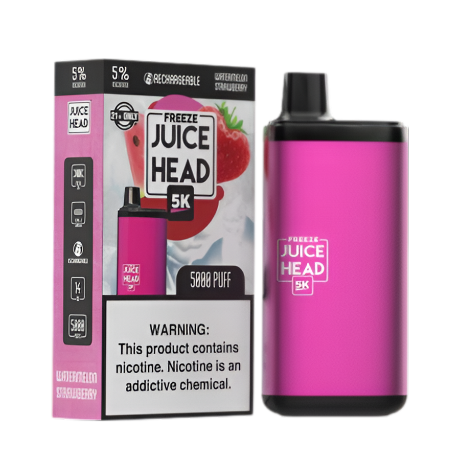 Juice Head 5K Freeze Disposable Vape Watermelon Strawberry Freeze  