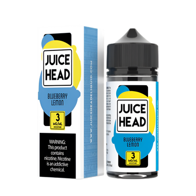 Juice Head Classics Freebase Vape Juice 0 Mg Blueberry Lemon 