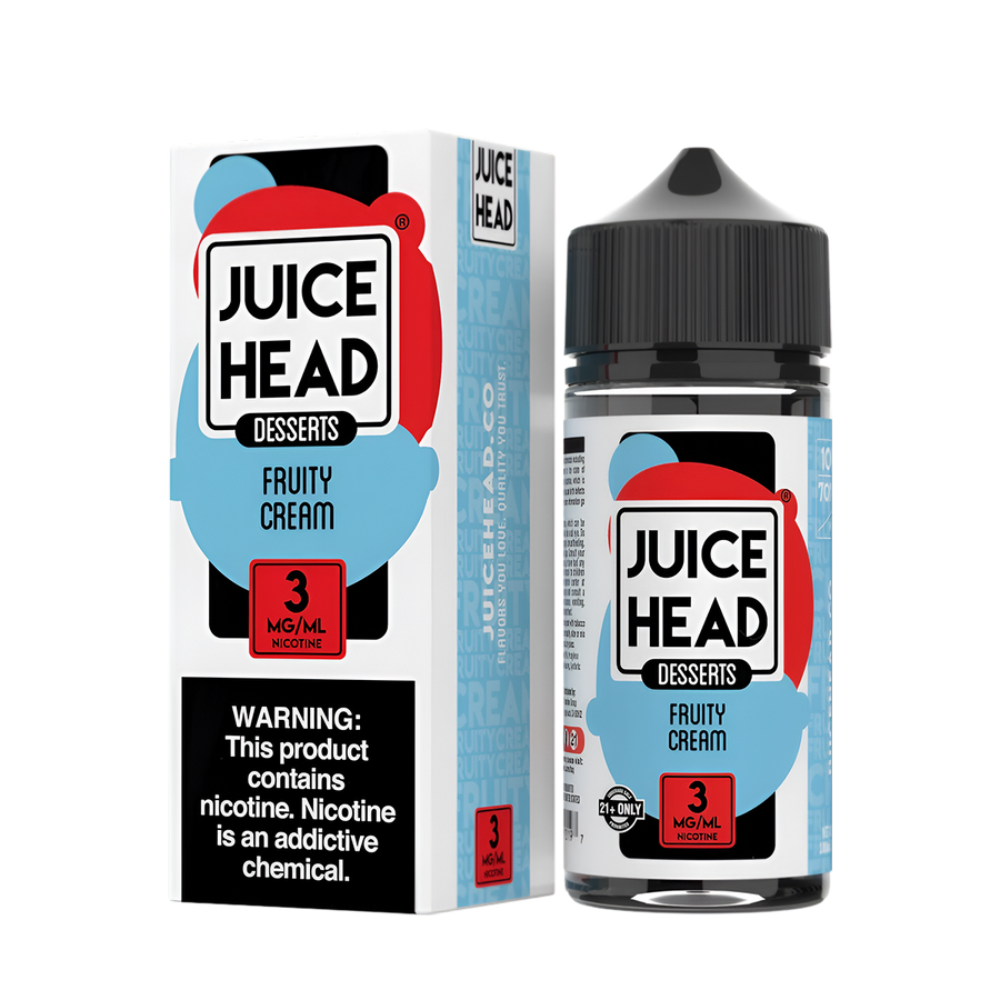 Juice Head ZTN Desserts Freebase Vape Juice 0 Mg Fruity Cream 