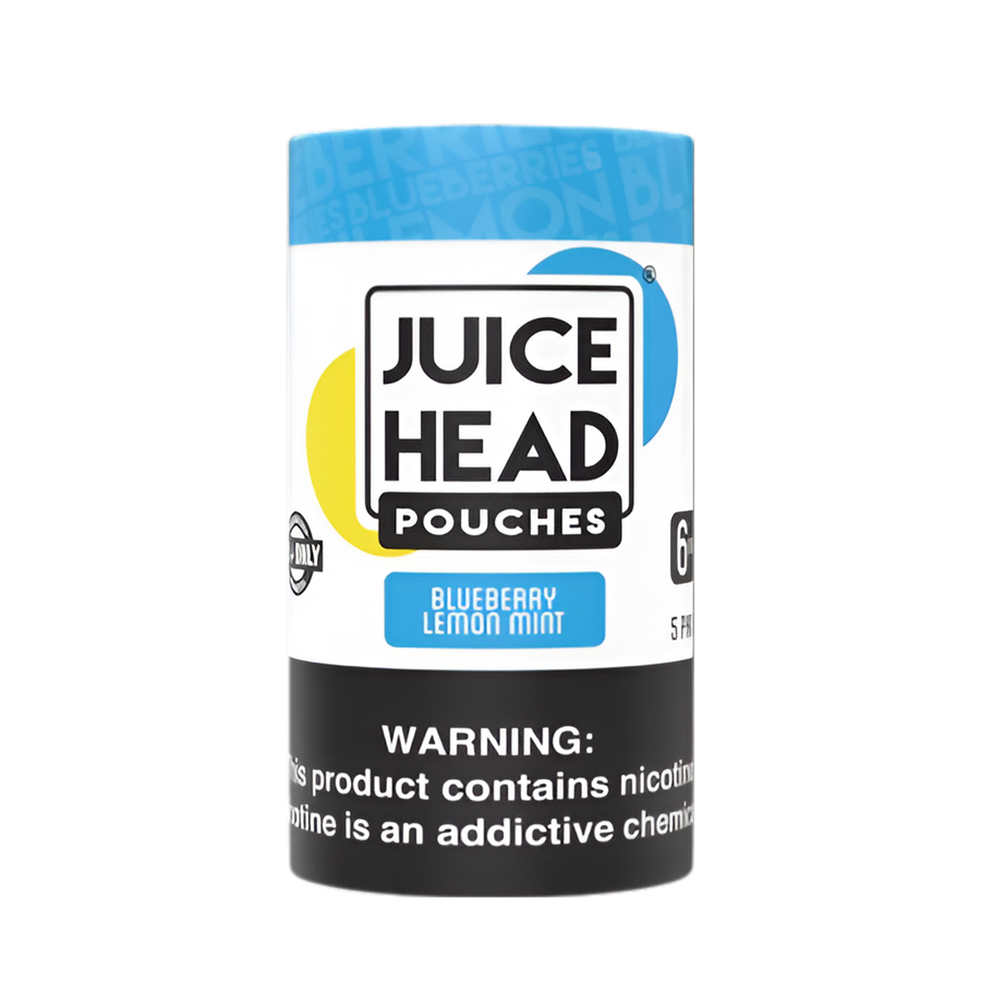 Juice Head Nicotine Pouches (5 Pack) 6 Mg Blueberry Lemon Mint 