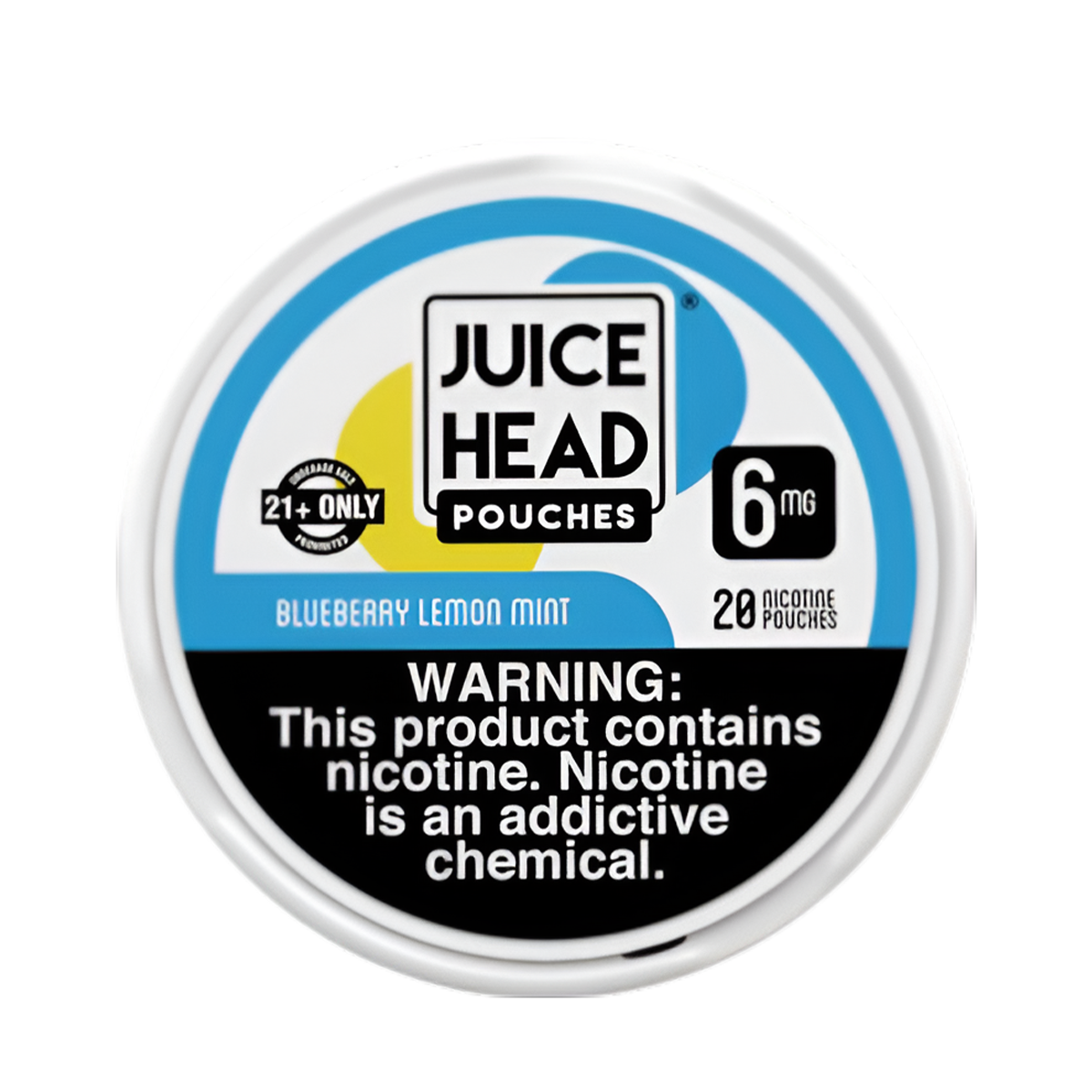 Juice Head Nicotine Pouches - 6 Mg / Blueberry Lemon Mint