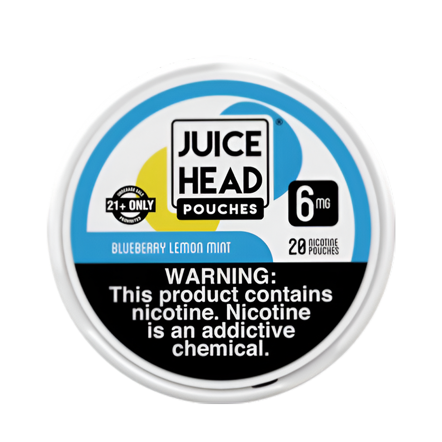 Juice Head Nicotine Pouches 6 Mg Blueberry Lemon Mint 