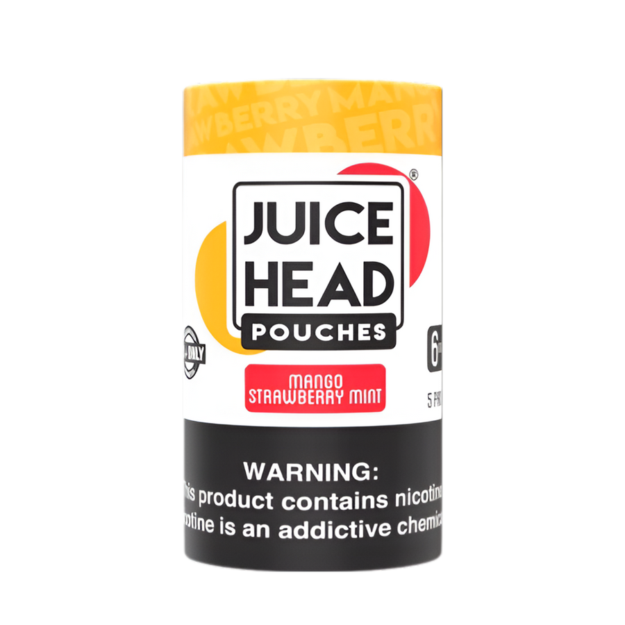 Juice Head Nicotine Pouches (5 Pack) 6 Mg Mango Strawberry Mint 