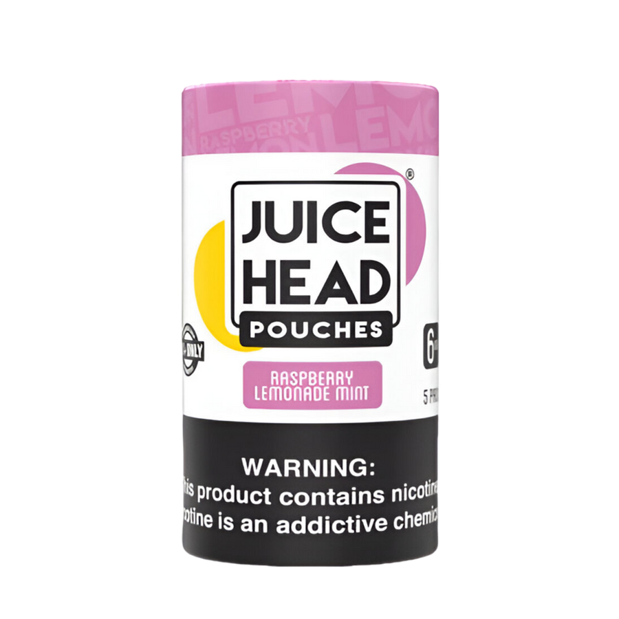 Juice Head Nicotine Pouches (5 Pack) 6 Mg Raspberry Lemonade Mint 