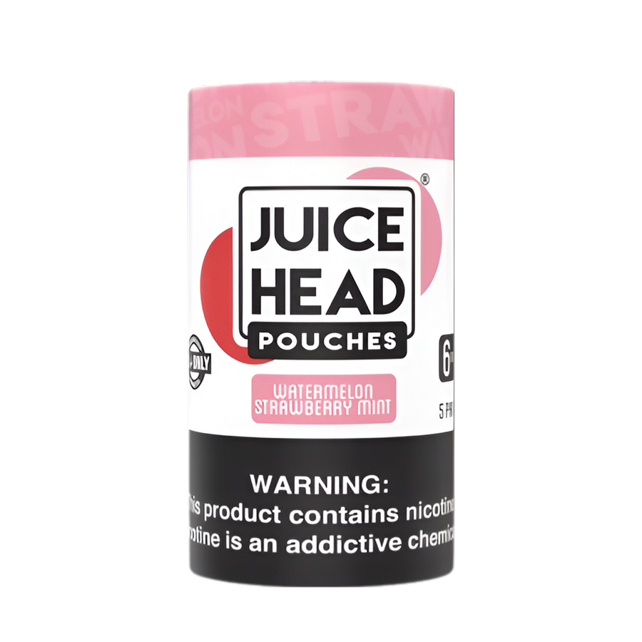 Juice Head Nicotine Pouches (5 Pack) 6 Mg Watermelon Strawberry Mint 