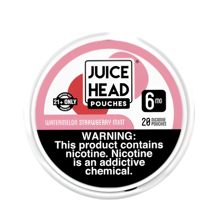 Juice Head Nicotine Pouches 6 Mg 20 Nicotine Punches Watermelon Strawberry Mint