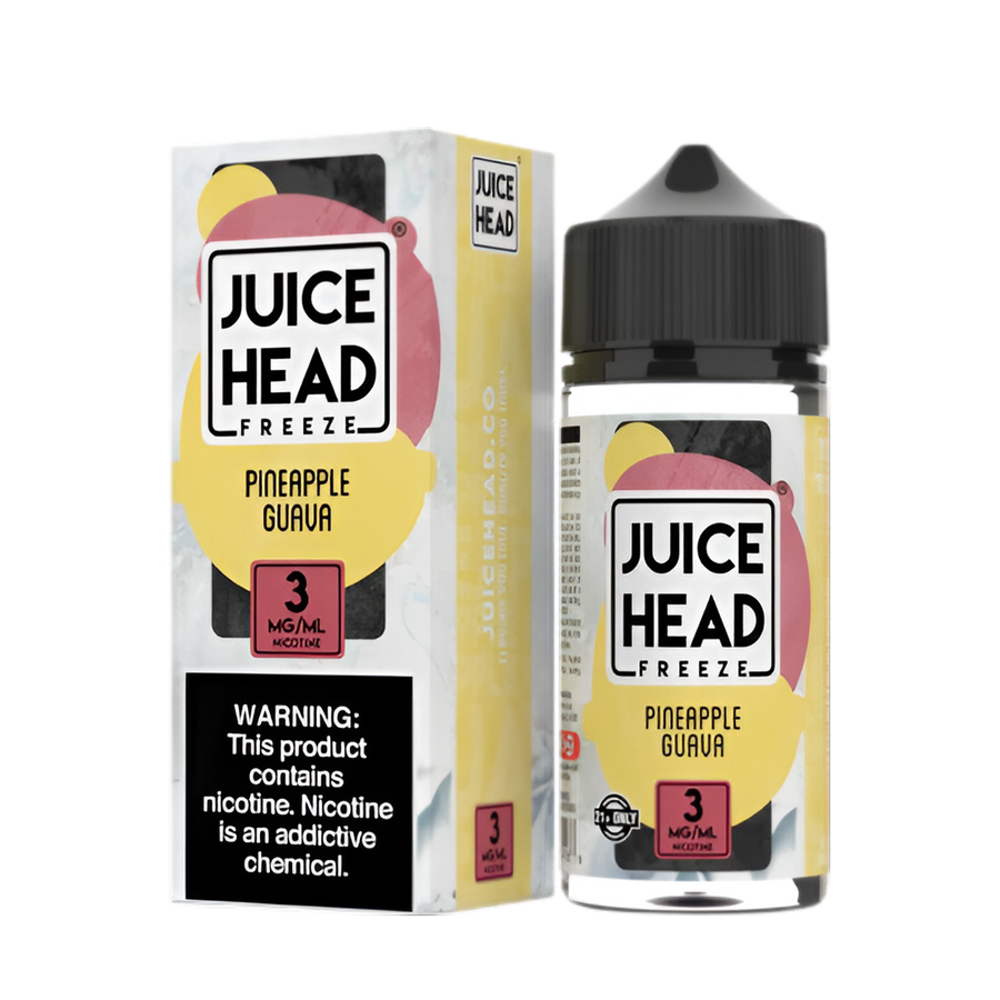 Juice Head ZTN Freeze Freebase Vape Juice 3 Mg 100 Ml Pineapple Guava Freeze
