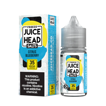 Juice Head ZTN Freeze Salt Nicotine Vape Juice 35 Mg 30 Ml Citrus Blueberry Freeze