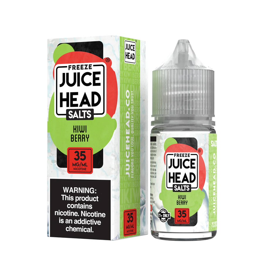 Juice Head ZTN Freeze Salt Nicotine Vape Juice 35 Mg Kiwi Berry Freeze 