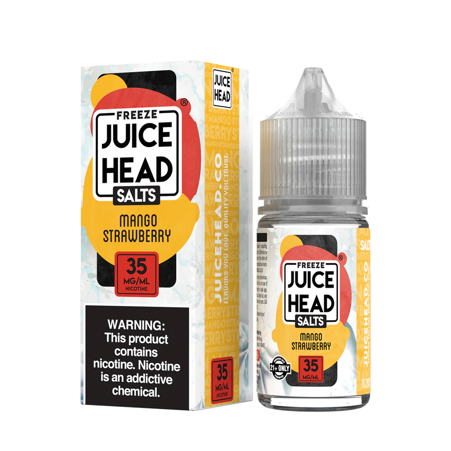 Juice Head ZTN Freeze Salt Nicotine Vape Juice 35 Mg 30 Ml Mango Strawberry Freeze