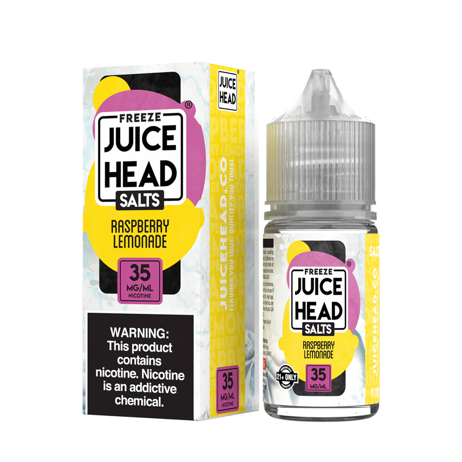 Juice Head ZTN Freeze Salt Nicotine Vape Juice 35 Mg 30 Ml Raspberry Lemonade Freeze