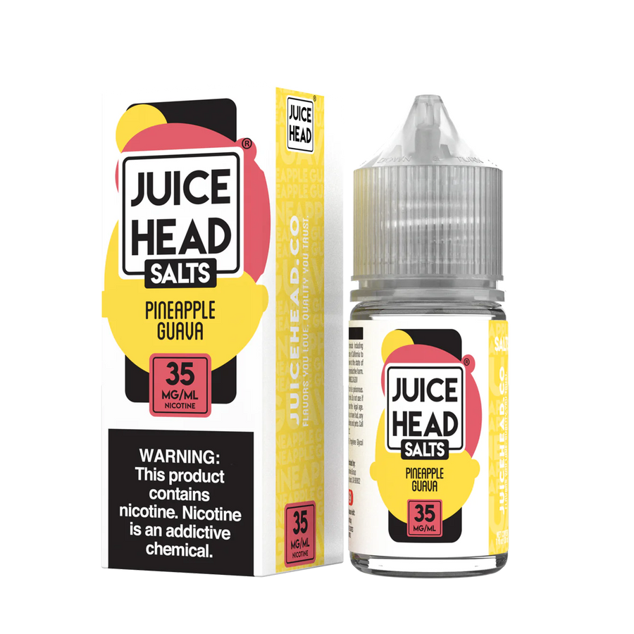 Juice Head ZTN Salt Nicotine Vape Juice 35 Mg 30 Ml Pineapple Guava