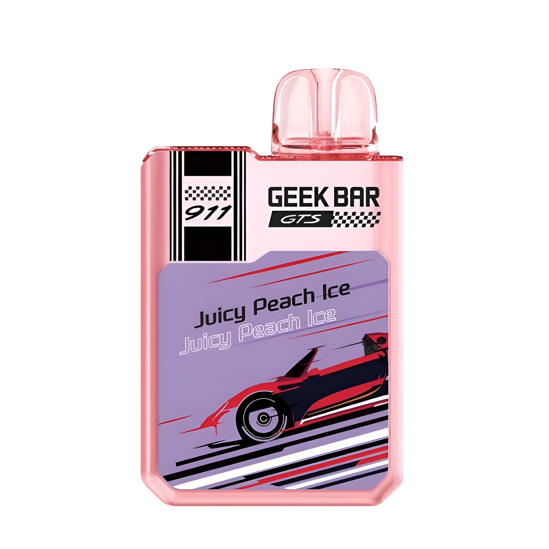 Geek Bar 911 GTS 18K Disposable Vape - Juicy Peach Ice