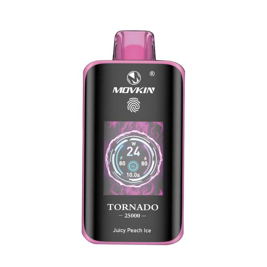 Movkin Tornado 25K Disposable Vape Juicy Peach Ice  