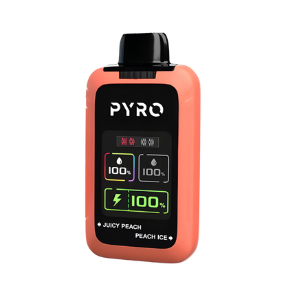 Pyro Duo 30K Disposable Vape Juicy Peach + Peach Ice  