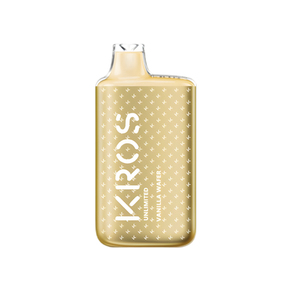 KROS Unlimited 6000 Disposable Vape Vanilla Wafer  