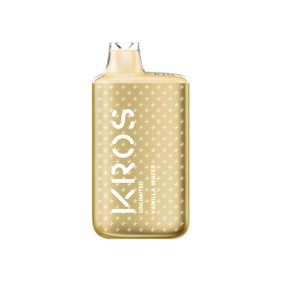 KROS Unlimited 6000 Disposable Vape Vanilla Wafer  