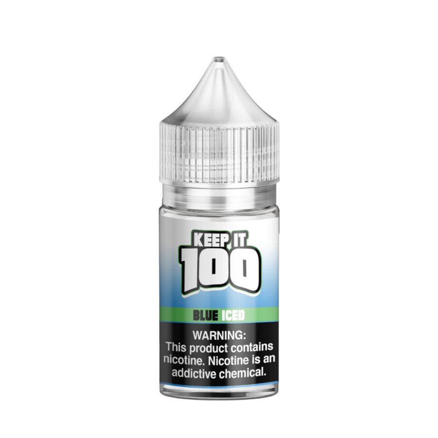 Keep it 100 Original Flavors Salt Nicotine Vape Juice 30 Mg Blue Ice 